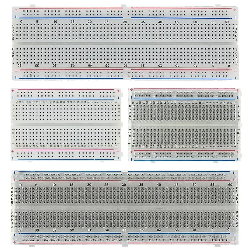 Breadboard 400 Point - 400/830 Bağlantı Noktası Breadboard MB-102, Küçük