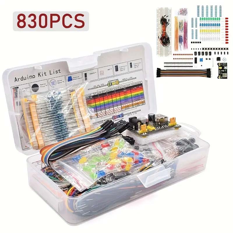 Breadboard 400 Point - 830 adet/kutu DIY Projesi Başlangıç Kiti