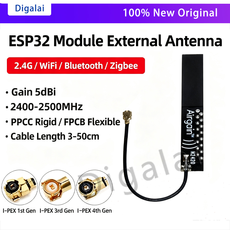 Antenna 2.4Ghz - ESP32 Anten 2.4GHz WiFi Bluetooth IPEX