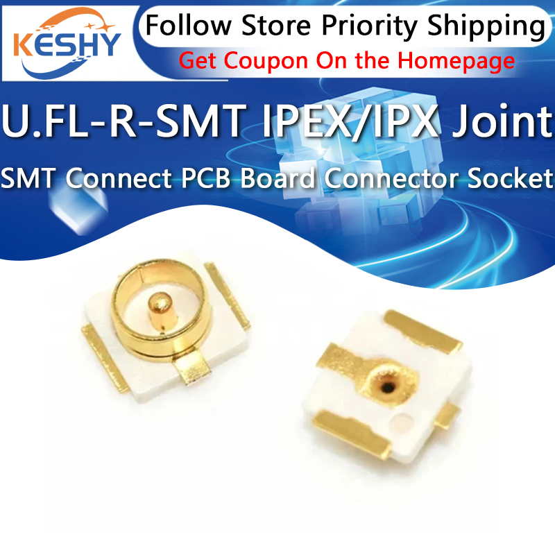Ipex Connector - 10 adet U.FL-R-SMT U.FL IPEX/IPX bağlantı