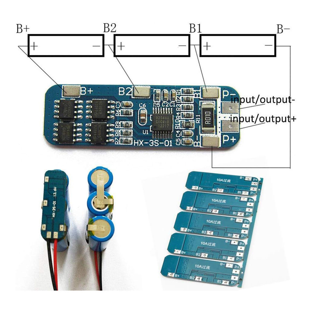 3S 12V 10A 18650 Lityum Pil Ko - Li Ion Charger Module incelemesi ve fiyatı