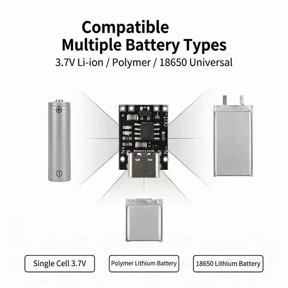 1-20 adet TP4056 3,7V Lityum P - Usb C Cable incelemesi ve fiyatı