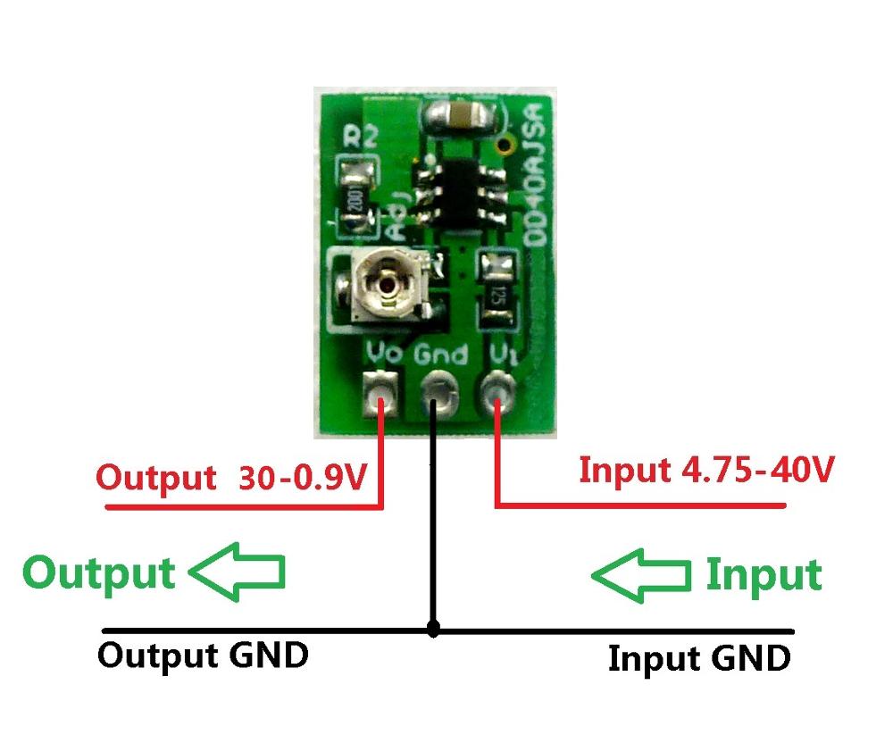 DD40AJSB 5W Mini DC Düşürücü D - Ams1117 Module incelemesi ve fiyatı
