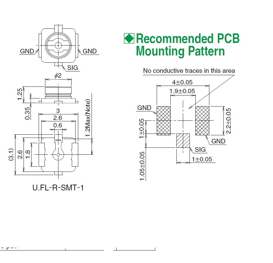 10 adet/U.FL-R-SMT-1 RF koaksi - Ipex Connector incelemesi ve fiyatı