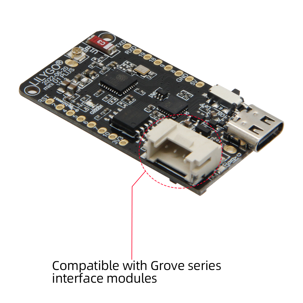 LILYGO® TTGO T-OI Plus ESP32-C - Esp32 Battery Holder Lipo incelemesi ve fiyatı