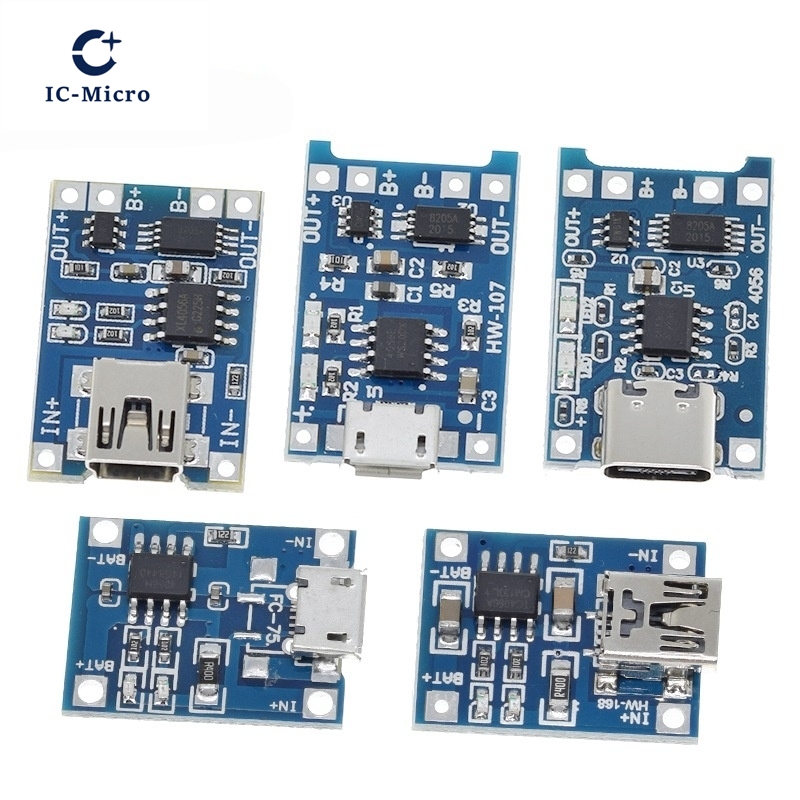 1/5 adet 5V 1A mikro/tip-c/Min - Tp4056 Module incelemesi ve fiyatı