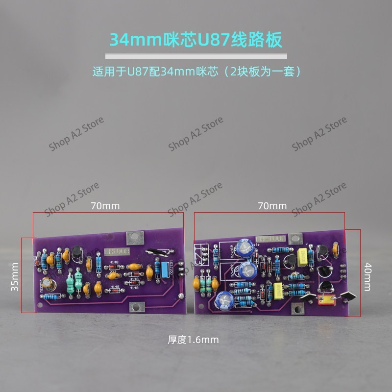 Mikrofon devre kartı U87 103 1 - Proto Board incelemesi ve fiyatı