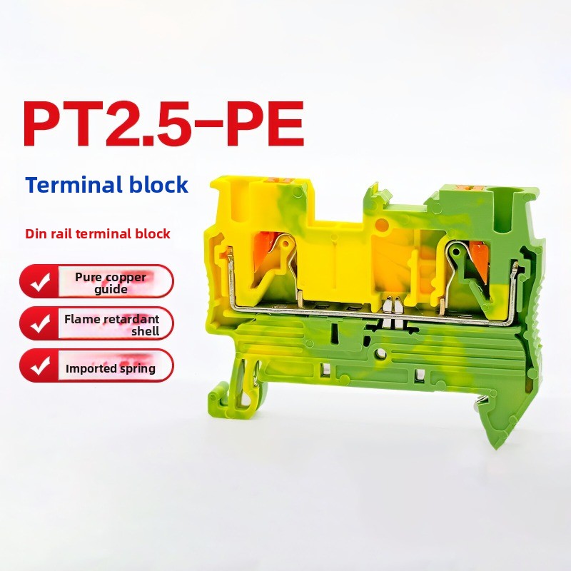 10 Adet PT 2.5-PE Topraklama T - Screw Terminal Block incelemesi ve fiyatı