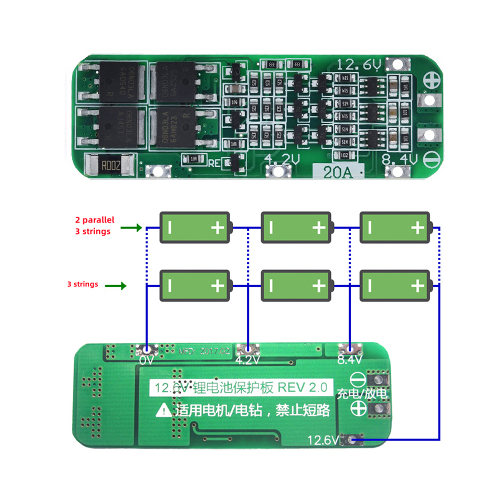 3S 20A Li-ion lityum pil 18650 - Li Ion Charger Module incelemesi ve fiyatı