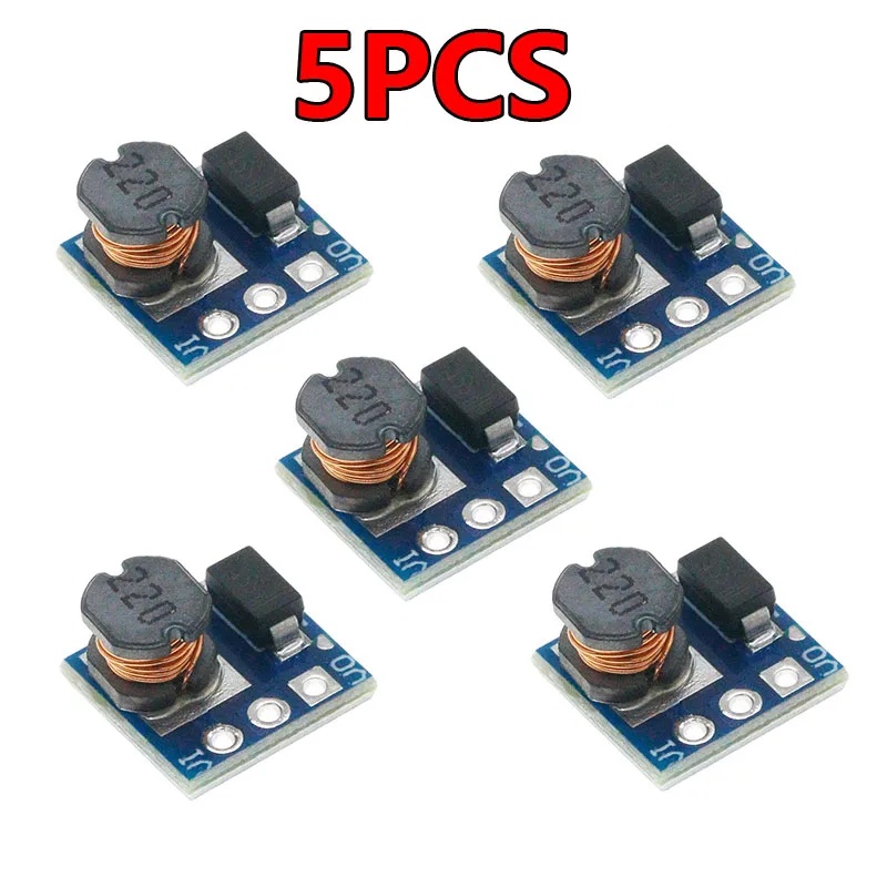 5 adet DC DC 1.8V 2.5V 3V 3.3V - Boost Converter incelemesi ve fiyatı
