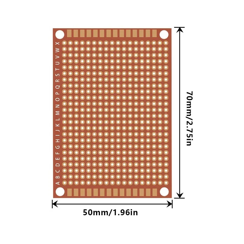 10/20 adet 5x7cm bakır perfboa - Perfboard incelemesi ve fiyatı