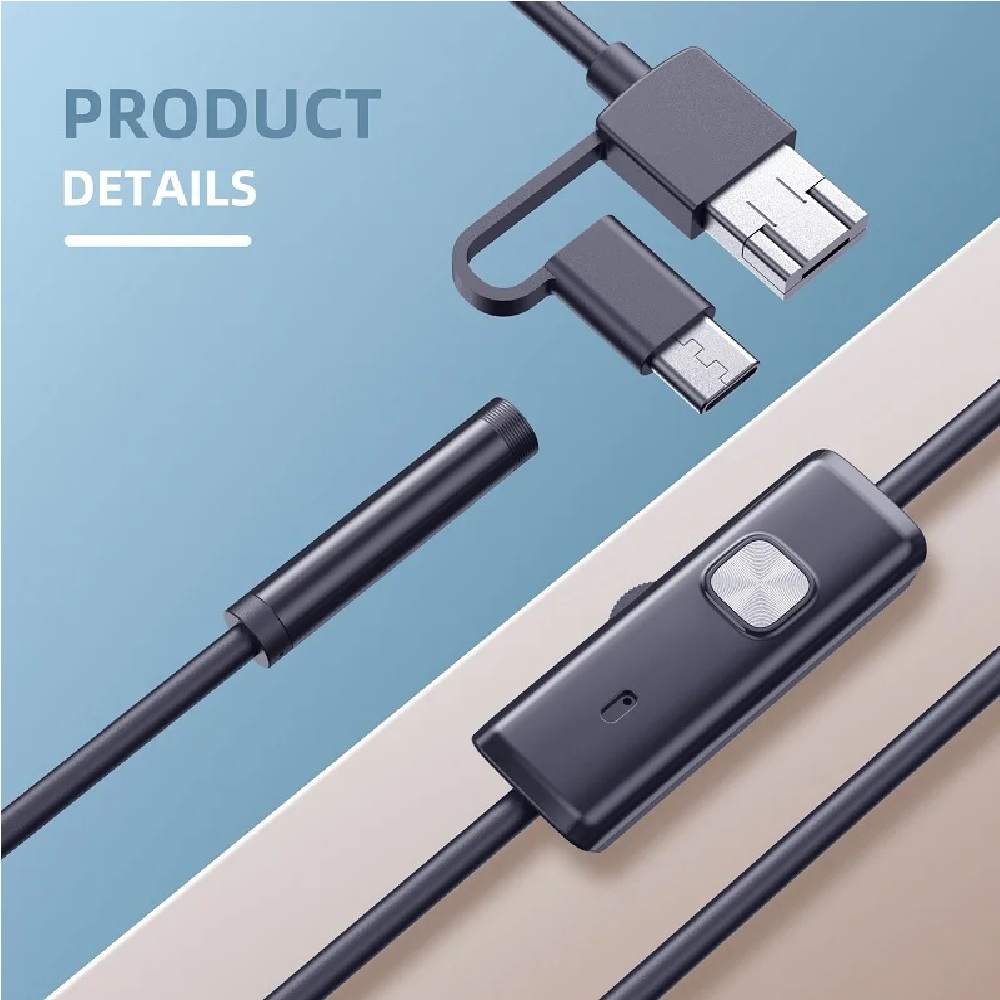 7MM/8mm Android Endoskop Kamer - Micro Usb Cable incelemesi ve fiyatı