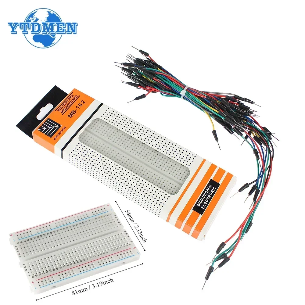 MB-102 Breadboard 400 830 Nokt - Breadboard 400 Point incelemesi ve fiyatı