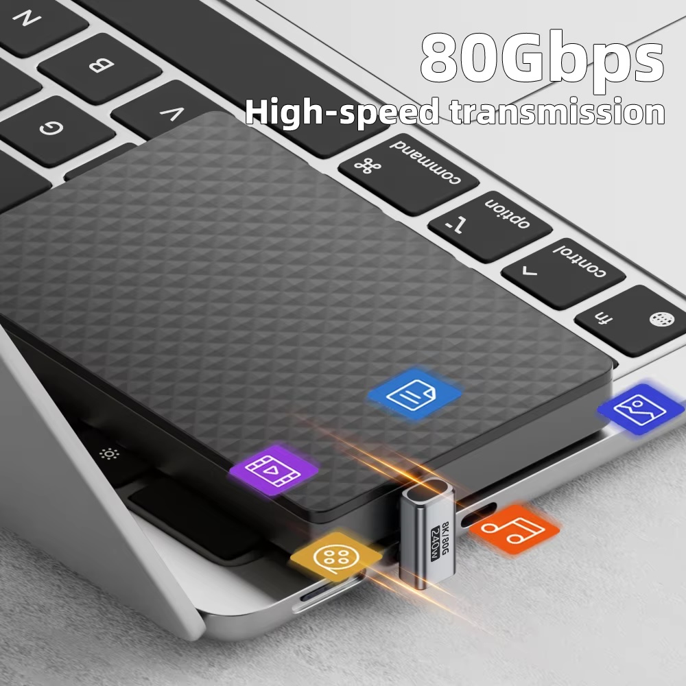USB 4.0 C - Type-C PD240W 8K 6 - Ipex Connector incelemesi ve fiyatı