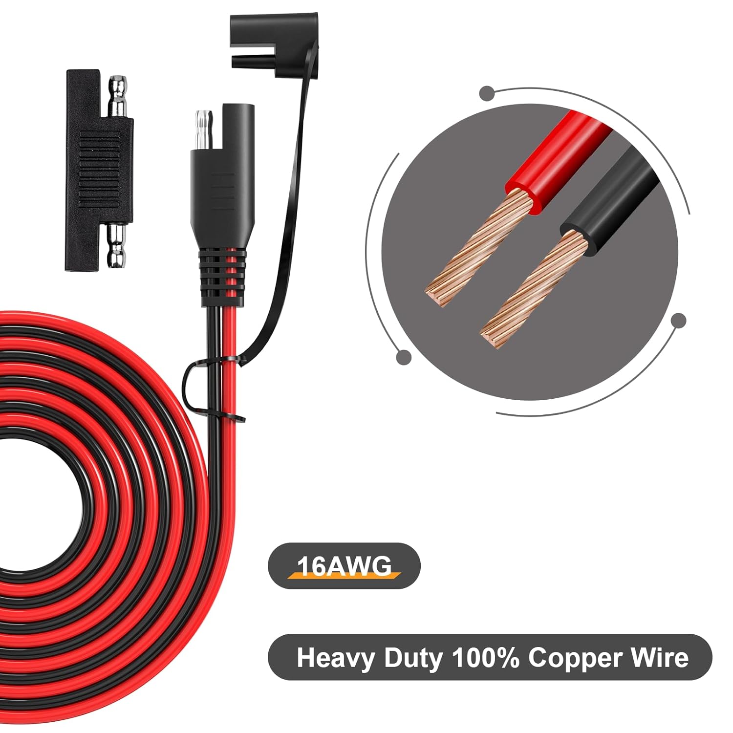 JMUYTOP 16AWG SAE Uzatma Kablo - Ipex Connector incelemesi ve fiyatı
