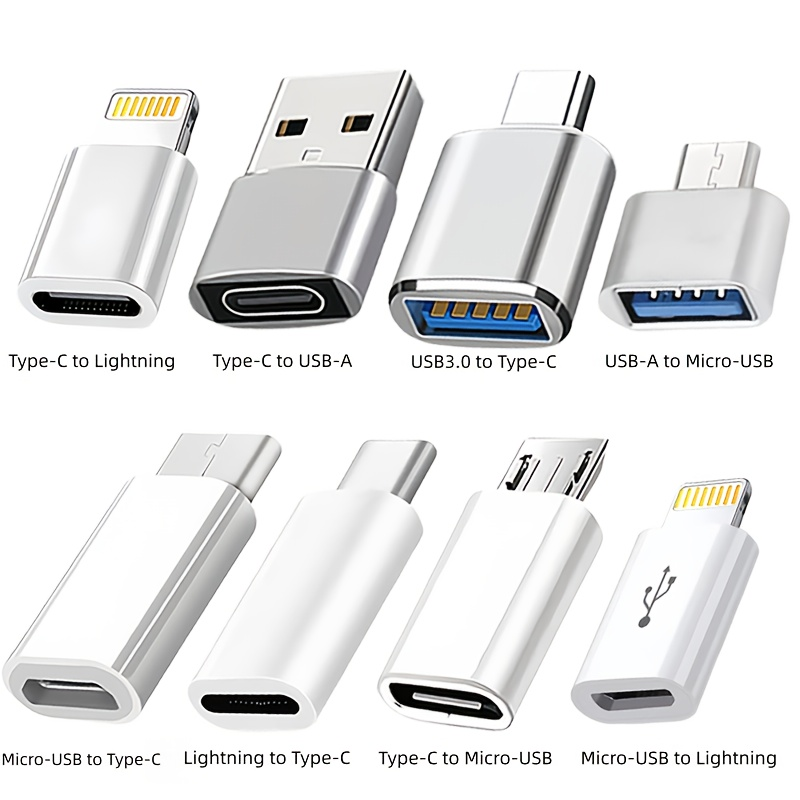 8PCS USB-C Adaptör Paketi Hızl - Micro Usb Cable incelemesi ve fiyatı