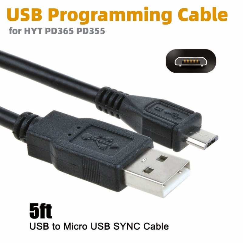HYT Hytera PD365 PD355 TD350 T - Micro Usb Cable incelemesi ve fiyatı