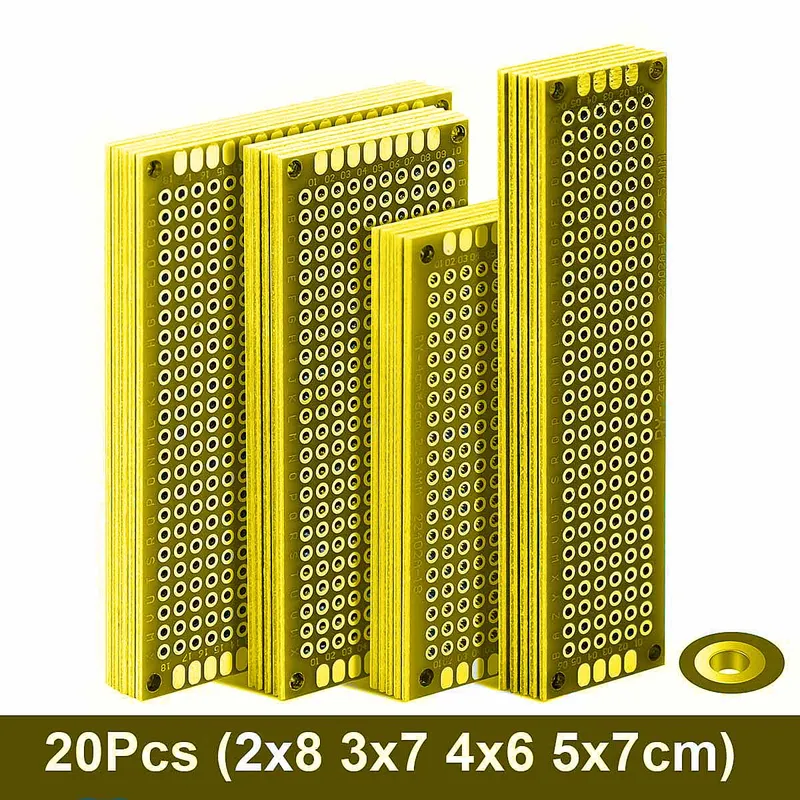 20 adet/grup PCB Prototip Kuru - Perfboard incelemesi ve fiyatı